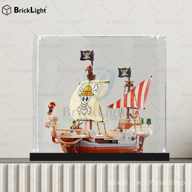 ❤️กล่องใส่โมเดล Advance Merry One Piece Series กล่องแสดงอะคริลิคเหมาะสําหรับ Lego 75639 กล่องเก็บของ