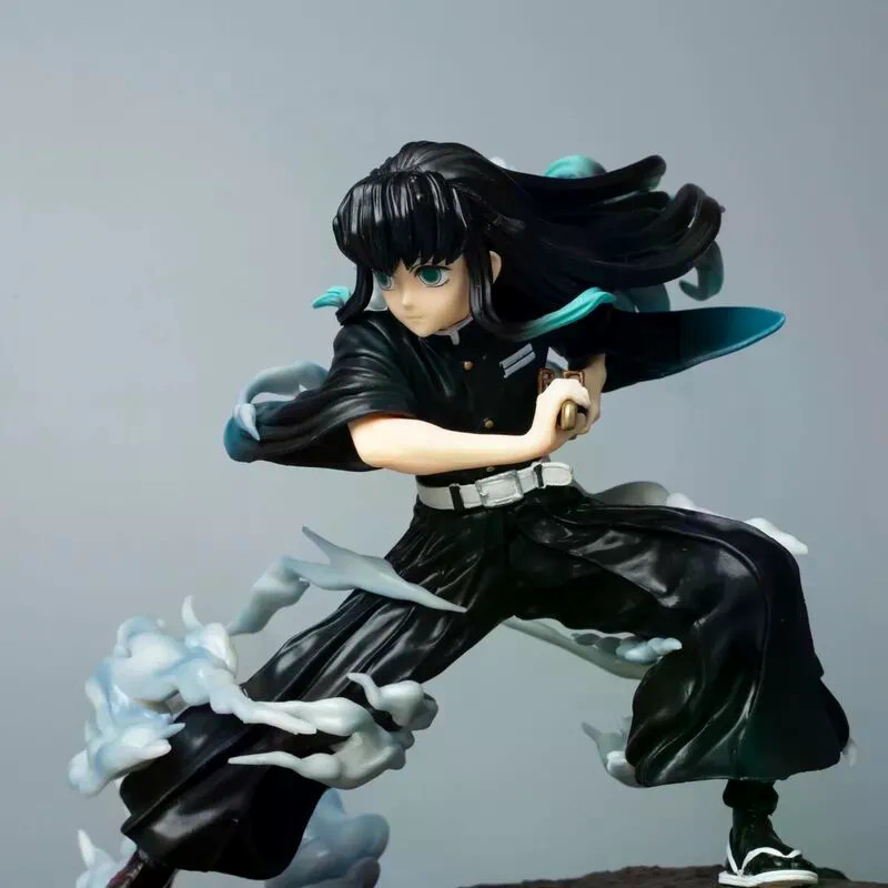 Demon Slayer GK Kasumizhu Shitou Muichiro หนึ่งในเก้าเสาเครื่องประดับรุ่น Boxed Figure