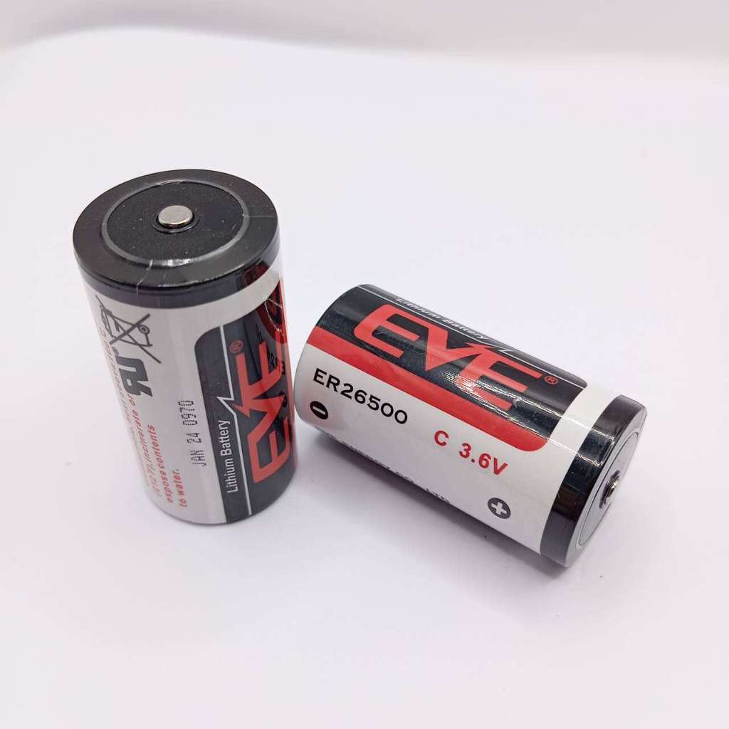 แบรนด์แท้ ER26500 EVE ไม่มีขา BATTERY 3.6V SIZE C สินค้าถ่ายจากงานจริงพร้อมส่งจากไทย🇨🇷🛻