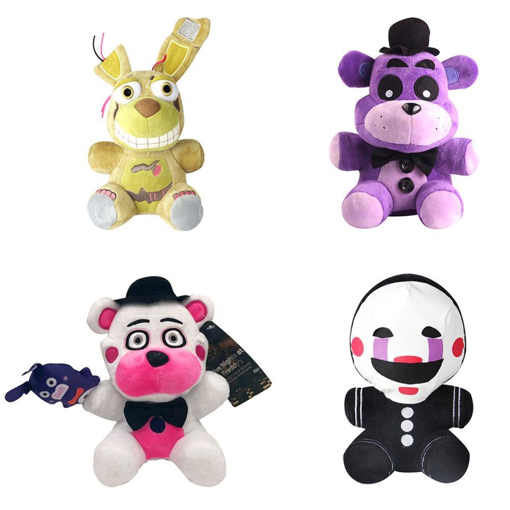 18-25 ซม.Five Night ที่ Freddy Fnaf น่ารักของเล่นตุ๊กตาเกมตุ๊กตา Bonnie Bear Foxy การ์ตูนตุ๊กตาตุ๊กต
