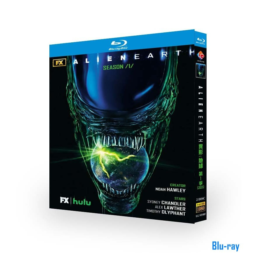 [BRAND NEW SEALED] American Drama Alien: Earth ซีซั่น 1 (2025) กล่อง Blu-ray 2 แผ่น