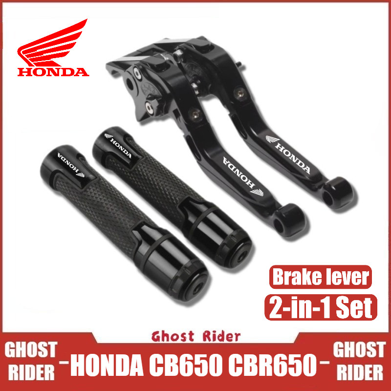 สําหรับHONDA CBR650R/CBR650F/CB650F/CB650RปรับเบรคคันโยกHandlebar GripชุดCNCอลูมิเนียม