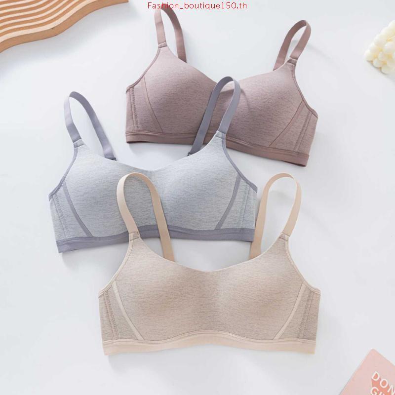 B'me เสื้อชั้นไร้โครง level 1 ฟองบาง รุ่น ME1K27 สีดำ สีโอวัลติน