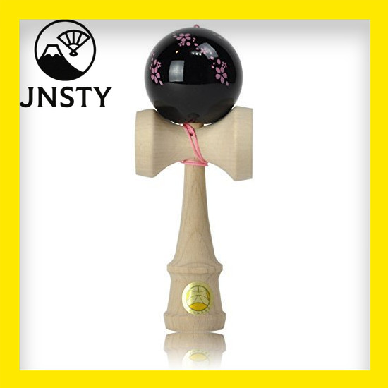 【Direct From Japan】 Japan Kendama Association Certified Kendama "Ozora Japanese Series Sakura (Black