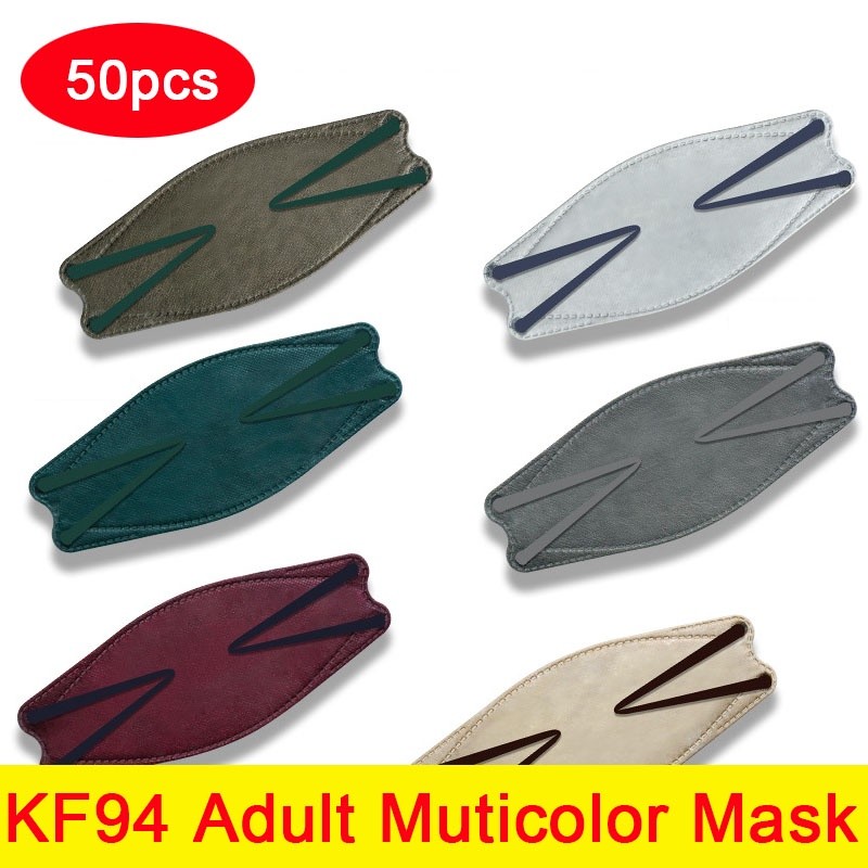 SC8 Korea Face Mask ผู้ใหญ่ 3D Premium Design Protection ผสมสีสไตล์แฟชั่น MH666SG