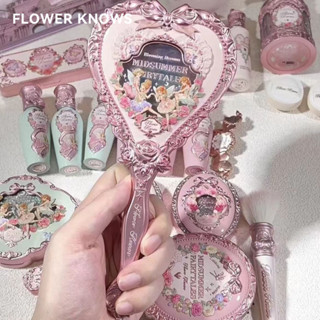 ดอกไม้ KNOWS กระจกแต่งหน้ากระจกถือกระจกแต่งหน้าครีมแป้งเจ้าห…