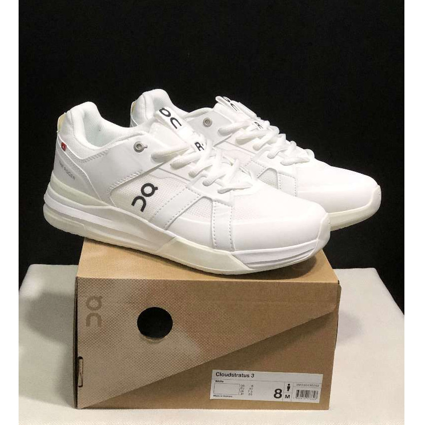 รองเท้าเทนนิส Uster Tennis Club x ON THE ROGER CLUB สีขาว สำหรับผู้ชายและผู้หญิง