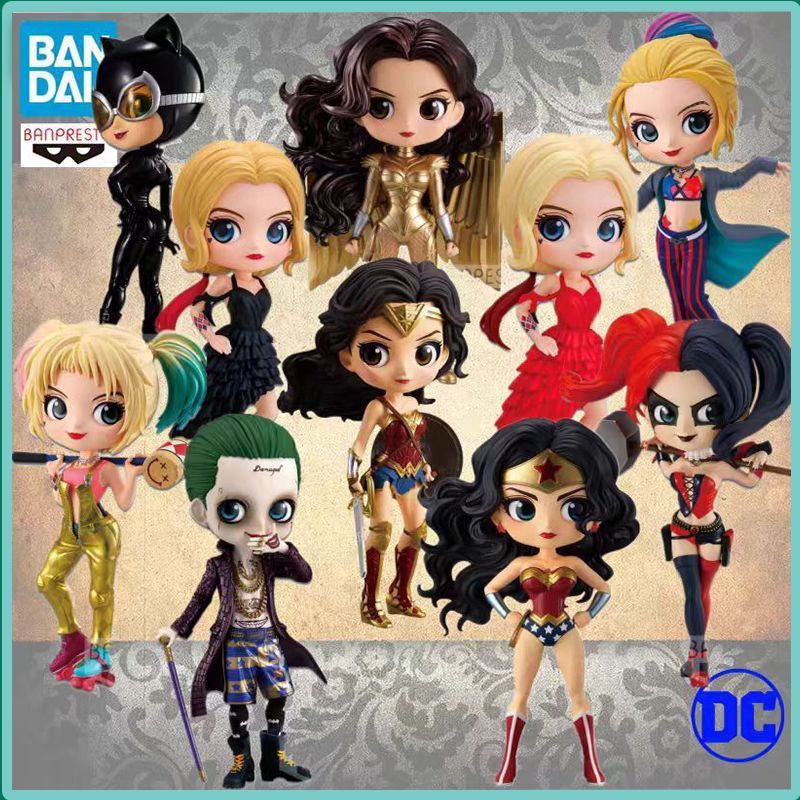 Bandai Eye Factory DC Raptor Squad Harley Quinn Woman Hunter Black Canary ตุ๊กตารูปตกแต่งของขวัญวันเ
