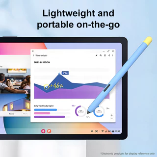 สําหรับ Samsung Galaxy Tab S10Lite S9 S8 S6Lite S7 S10 S-Pen แท็บเล็ตซิลิโคนนุ่มสี Contrast ดินสอ