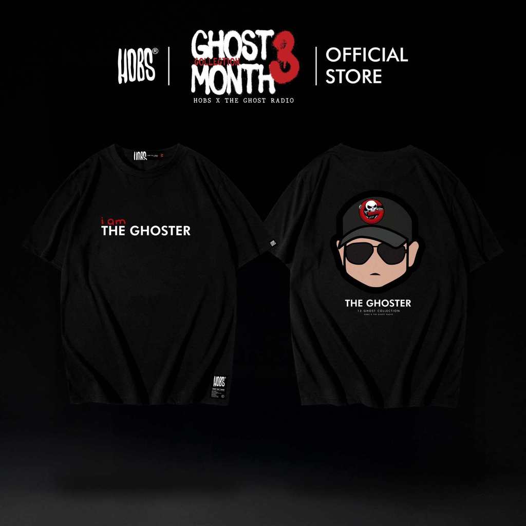 จัดส่งภายใน 24 ชั่วโมง Hobs ®   X the Ghost Radio3 |   T-Shirt |   T-Shirt |   13 Ghost Collection |