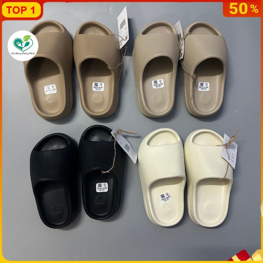 BREAD SLIPPERS FOR MOTHERS AND BABY UP 1 SZ รองเท้าแตะขนมปังสําหรับแม่และเด็ก