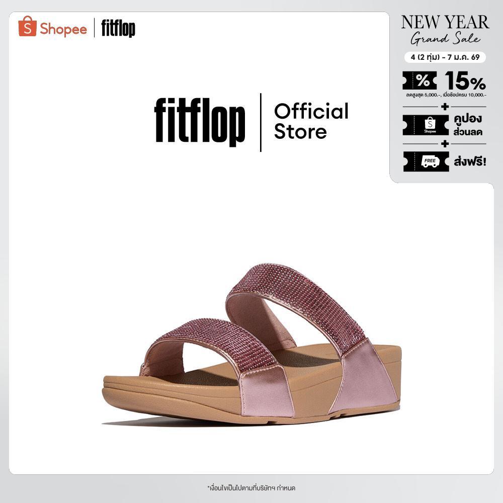 FITFLOP LULU SEQUIN SLIDES รองเท้าแตะผู้หญิง รุ่น JF2-B50 สี PINK