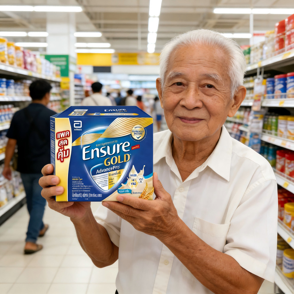 อาหารเสริมทองคำ ปกป้องสุขภาพ เอนชัวร์ โกลด์ อาหารเสริม สำหรับผู้ใหญ่ กลิ่นธัญพืช 1480 กรัม ENSURE GOLD WHEAT 1480 G