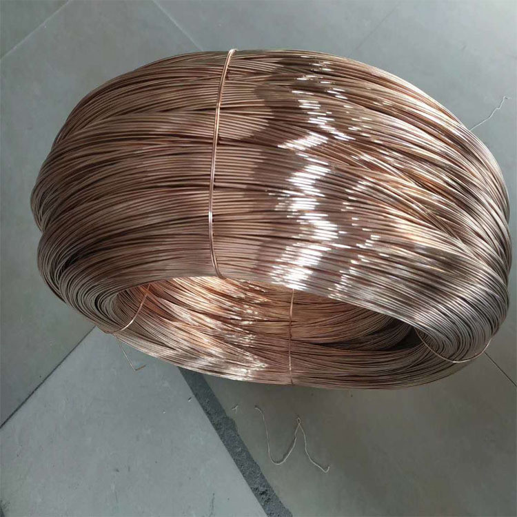 นําเข้า c5191 เข็มขัดทองแดงฟอสฟอรัส qsn6.5-0.1 ลวดทองแดงฟอสฟอรัส 2.2 มม. ลวดทองแดงปริมาณมากราคาที่ดี