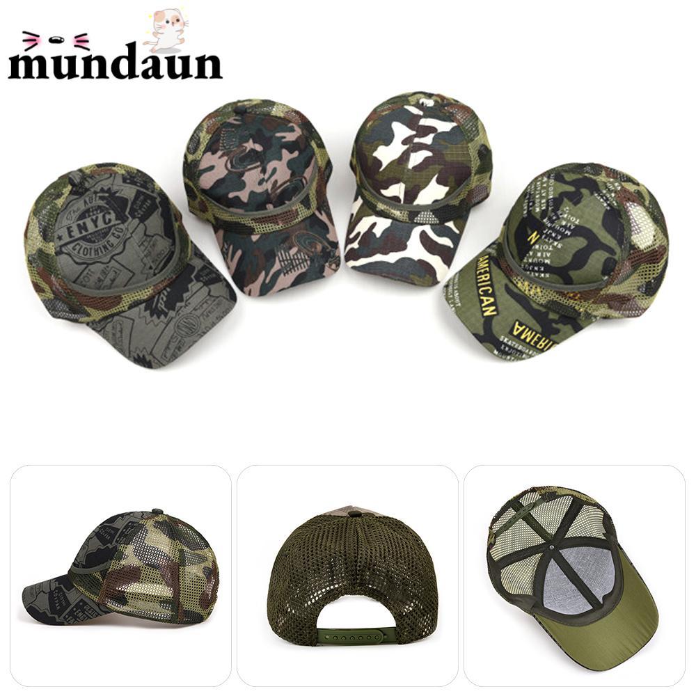 MUNDAUN Cap Outdoor Boy and Girl 3-9 Years Children Mesh Hats