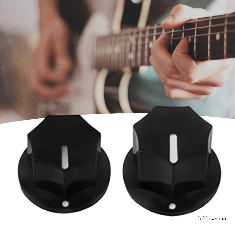 Fol 3 ชิ้นกีตาร์ลูกบิด Potentiometer Bass Effect ปุ่มลูกบิดเปลี่ยนลูกบิด Bass Knob