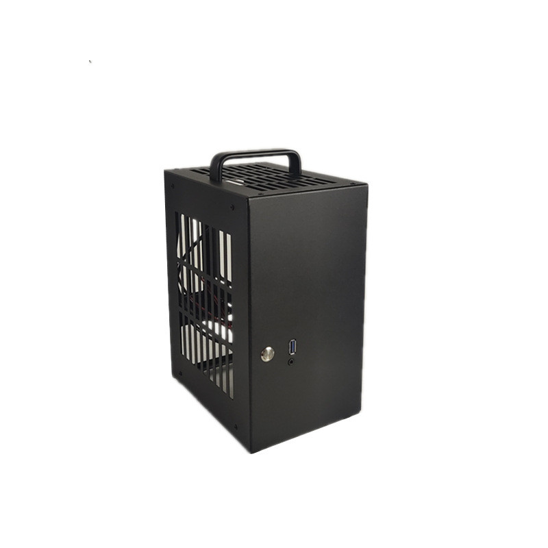 Plain D19 PRO Chassis D19H FLEX ไฟฟ้า SFX Power Metal ITX Mini Chassis ยังสามารถลูกค้าเปิดตัวผลิตภัณ