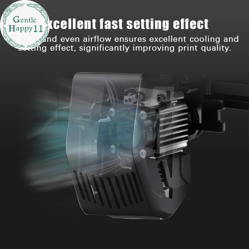 GentleHappy สําหรับ CR-10 SE / Ender 3 V3 SE 2510 Axial Cooling Fan DC 24V Turbo Fan 3D เครื่องพิมพ์