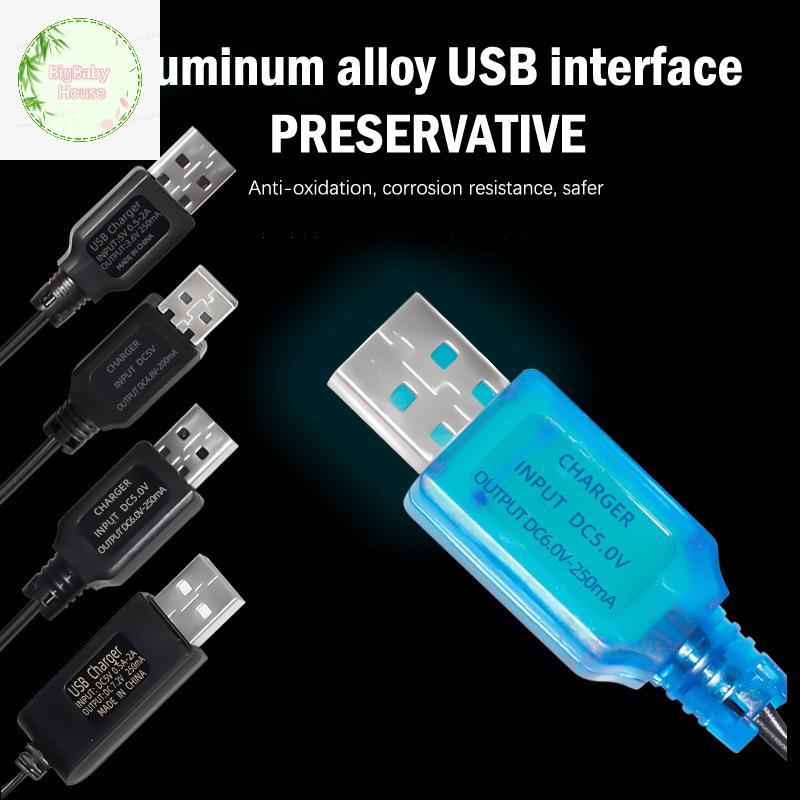 BigBabyHouse 3.6V 4.8V 6V 7.2V NiMH แบตเตอรี่ USB Charger สําหรับ R/C Stunt Cars R/C Trus R/C เรือ/R