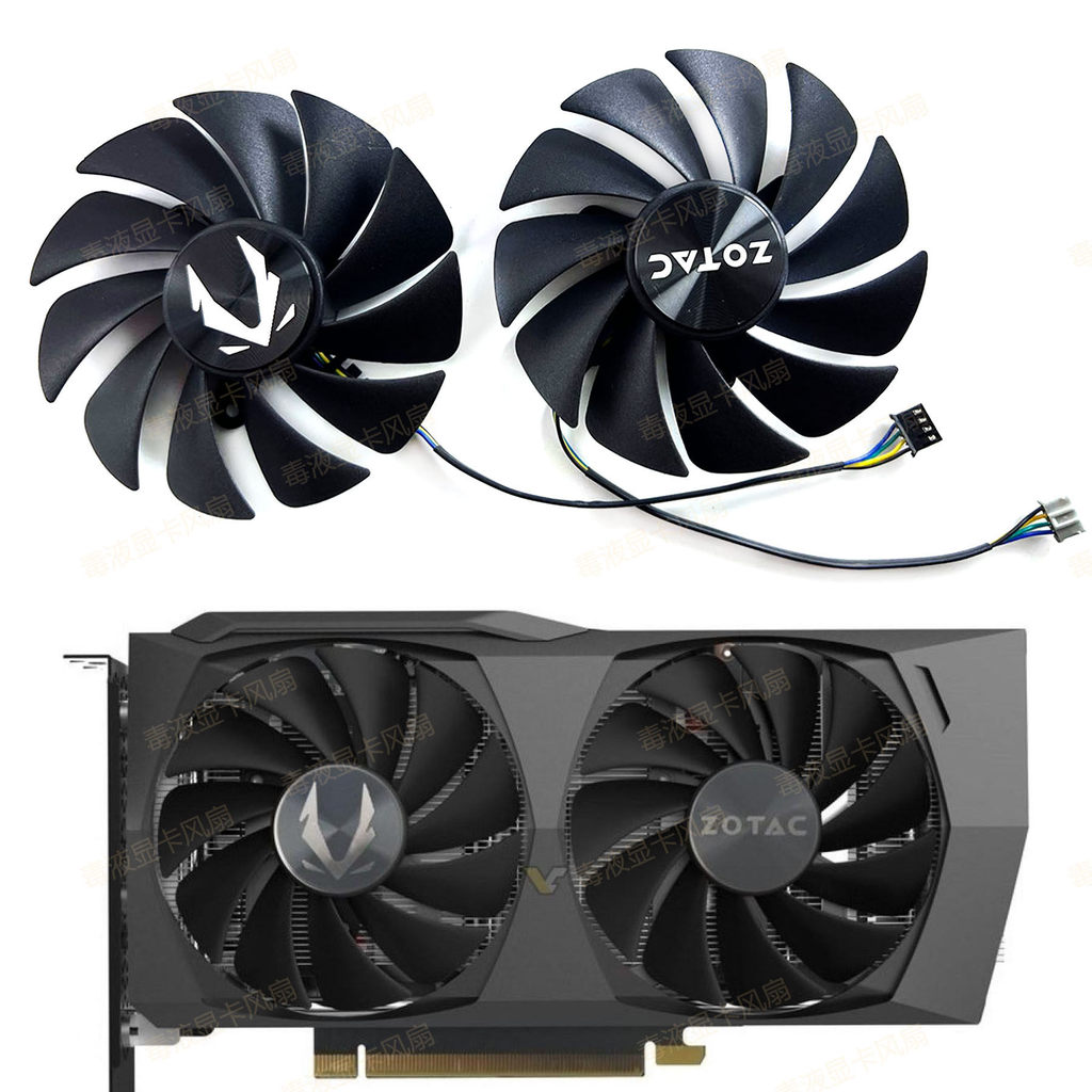 [Radiator] ZOTAC ZOTAC RTX3050 3060 3060ti Twin Edge OC พัดลมระบายความร้อนการ์ดกราฟิก GA92S2U
