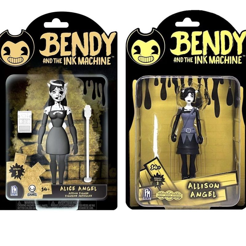อเมริกันของแท้ Bendy และ Ink Robot Bendy ตัวละครหญิง Alice Audrey j