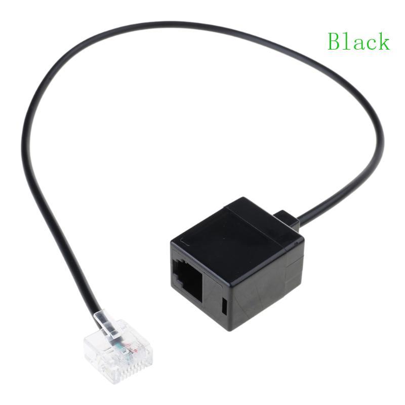 RJ45 to RJ11 Converter Cable for Landline Connection RJ45 8P8C to RJ11 6P6C Cord
