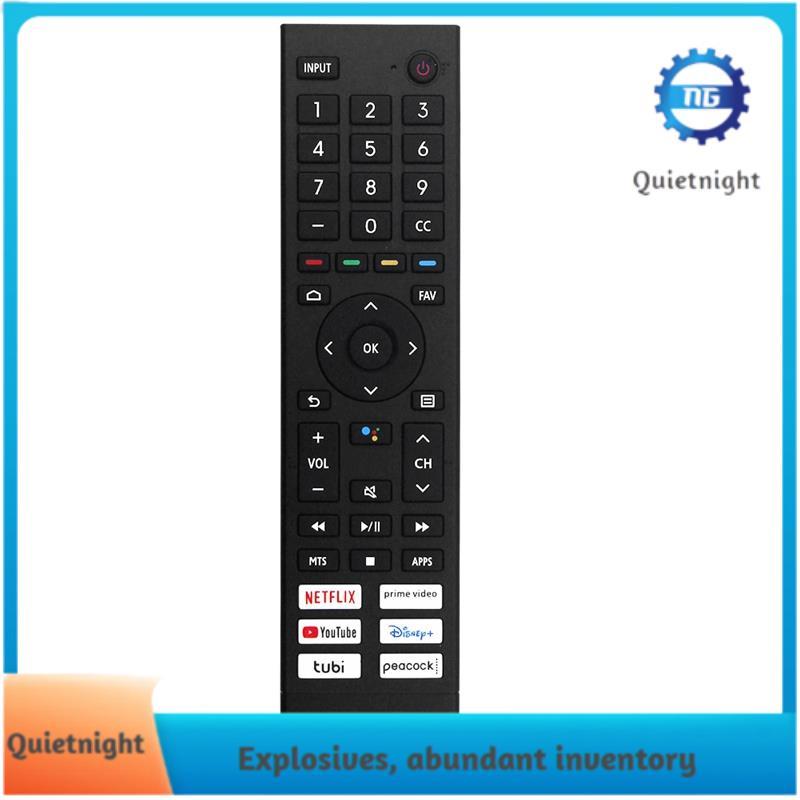 [quietnight.ph] 1 ชิ้นเปลี่ยน ERF3J80H Universal Remote อะไหล่อุปกรณ์เสริมสําหรับ 4K UHD Android สมา
