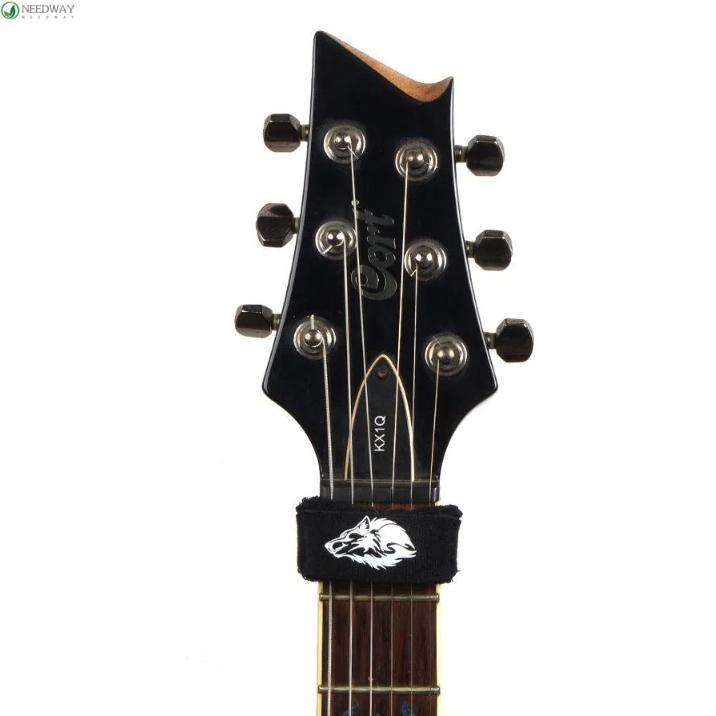 NEEDWAY Fret Wrap Guitar, Noise ติดตั้งง่ายกีตาร์ Beam Tape, เครื่องมือกีตาร์ Silent Noise Damper สา
