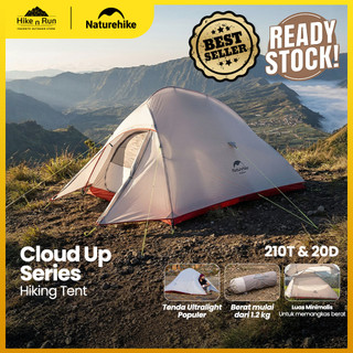 Naturehike Cloud UP 2 NH17T001-T CNK2450WS032 Tenda Camping 2 Orang 210T