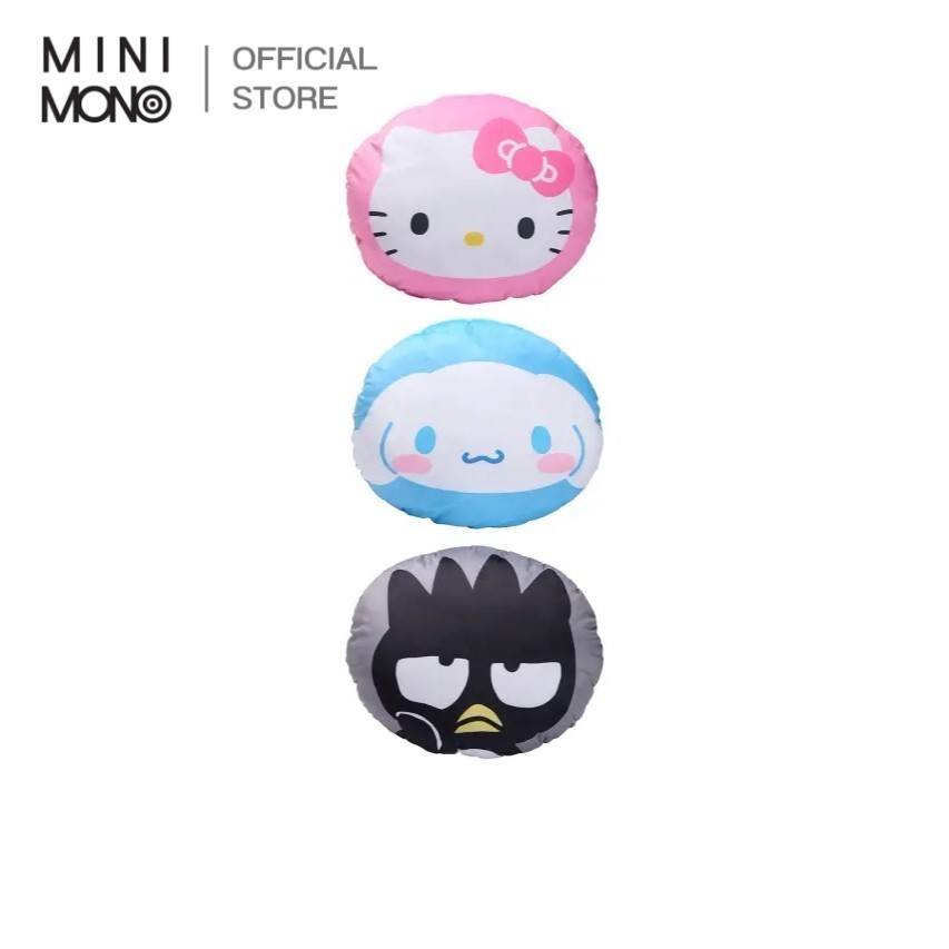 MINI MONO หมอนผ้าห่ม Sanrio Hello Kitty ลิขสิทธิ์แท้ 2in1 150x100 ซม. ใช้เป็นหมอนหรือผ้าห่ม นุ่ม พกพาง่าย
