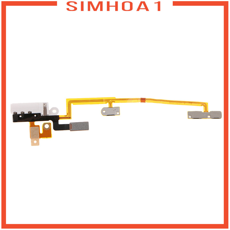 [Simhoa1] ปุ่มปรับระดับเสียงพลังงานเสียง Flex Cable Ribbon Connector สําหรับ iPod Nano 6th