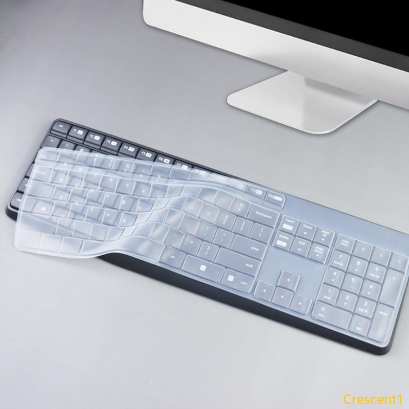 Crescent1 ซิลิโคนกันฝุ่นคีย์บอร์ดสําหรับ K235 K375 MK235 MK315 คีย์บอร์ด