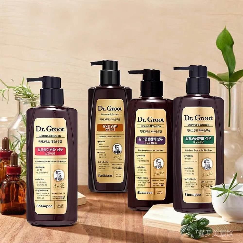 ดร. Groot Croot Shampoo Strong Hair Root Oil Control Fluffy ลดผมร่วง Firm Hair Shampoo สินค้าของแท้ | LG Dr.Groot Hair Strengthening Shampoo ราคา ถูกที่สุด ดีลบีเคเค แกลเลอรีภาพที่ 8