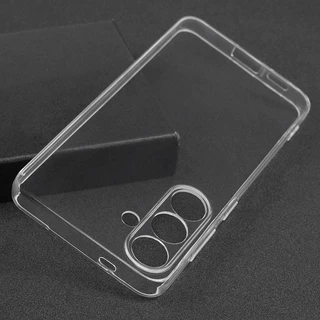 เคสซิลิโคนใสบางเฉียบสําหรับ Samsung Galaxy S26 S25 S24 FE S23 S22 S21 Ultra Plus โปร่งใสนุ่ม TPU ฝาหลังกรณี