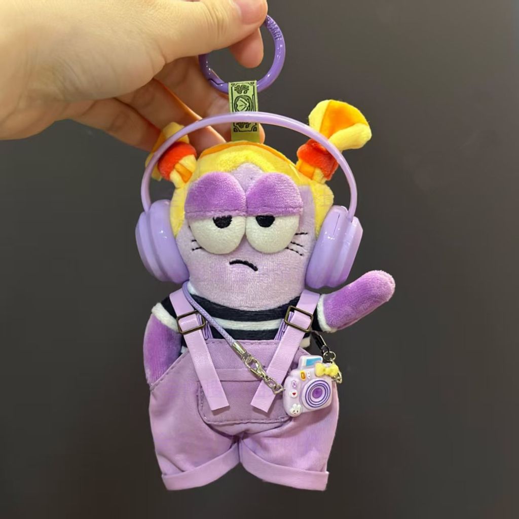 เหมาะสําหรับ SpongeBob SquarePants Biqibao Resident Ugly FISH GONG BULLY จี้ตุ๊กตา 15 ซม. พร้อมเสื้อผ้าการ์ตูนเปลี่ยนได้