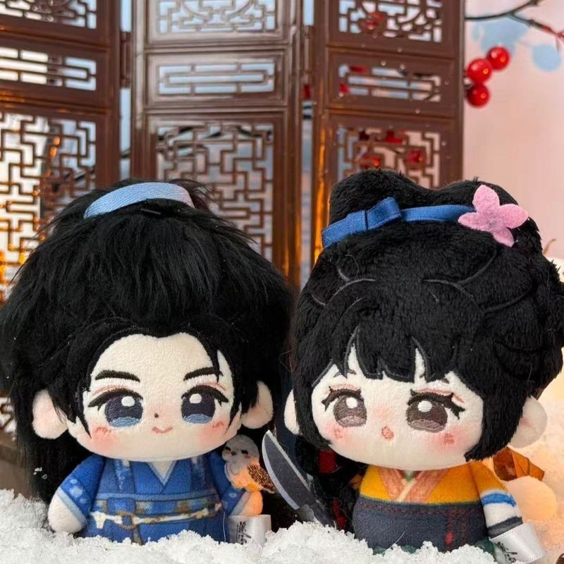 【พร้อมส่ง】belle x zhang linghe Chasing ตุ๊กตาผ้าฝ้ายหยก Zhang Linghe Xie สัญลักษณ์แอตทริบิวต์ 10 ซม.พิมพ์ตุ๊กตาผ้าฝ้าย Star Merchanical ของขวัญ