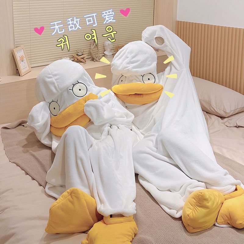 银魂伊丽莎白睡衣冬季连体睡衣搞怪睡袋男女同款可爱卡通情侣睡袍Gintama Elizabeth Pajamas Winter One-Piece Pajamas Funny Sleep Bag Uni