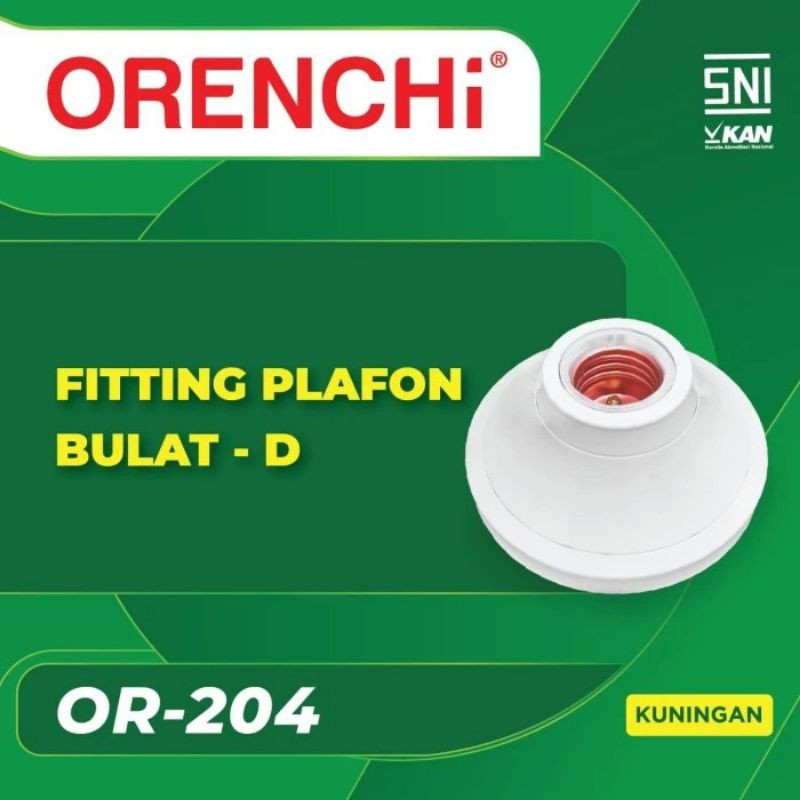 ROUND CEILING FITTING D OR-204, SQUARE 205, SQUARE 206, SQUARE 207 ORNCHI