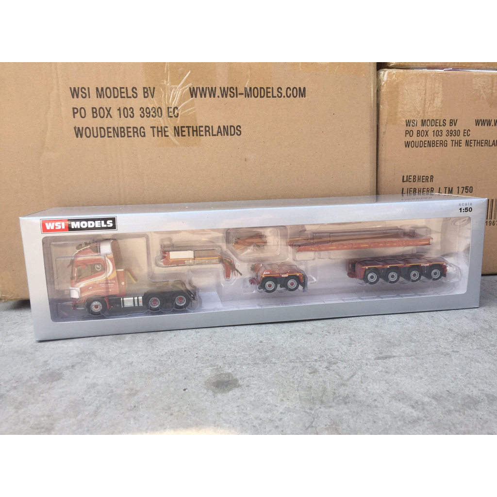 [คลังสินค้าพร้อม 1] WSI VOLVO FH 4 GLOTTER XL01-2104 VOLVO Trailer Alloy Model 1: 50 หลังจากใบเสร็จร
