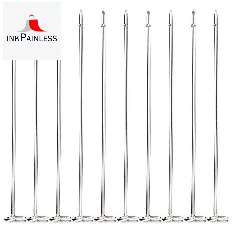 10 Skewers Kebab Skewers สแตนเลส Kebab เสียบไม้ยาว 7.25 นิ้วสําหรับ Foodi AG300, AG300C, AG301C, AG3