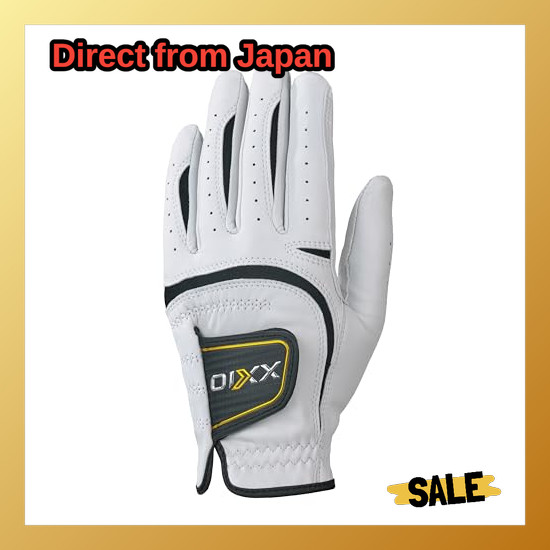 Direct From Japan DUNLOP Golf Glove (Glove) Men's Left Hand XXIO XXIO GGG-X019 White 23cm Golf Glove