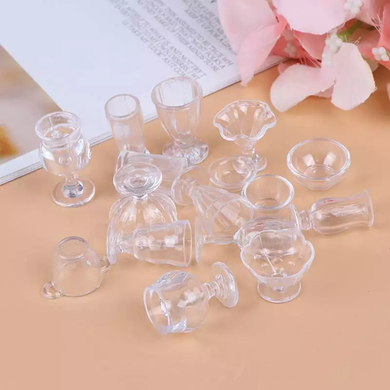 ชุดเครื่องครัวของเล่น Dollhouse Miniature 17 ชิ้น thumbnail 7