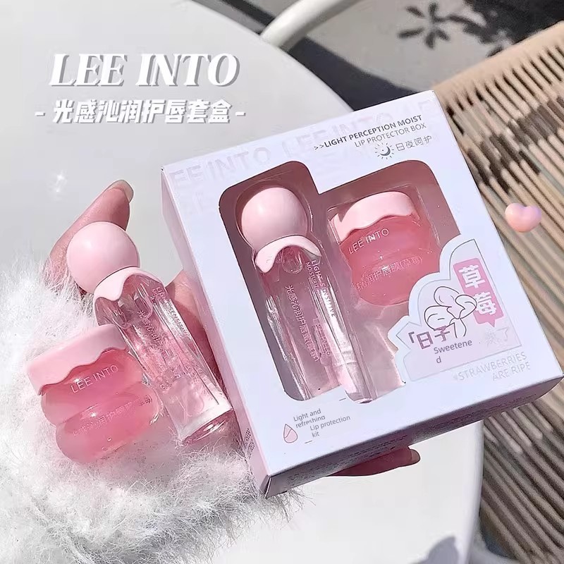 lipbalm ลิปบาล์ม Vaseline Lip Gloss ลิปบาล์มสําหรับเด็กรสจัสมินหญิง Moisturizing Anti-Drying Lip Mas