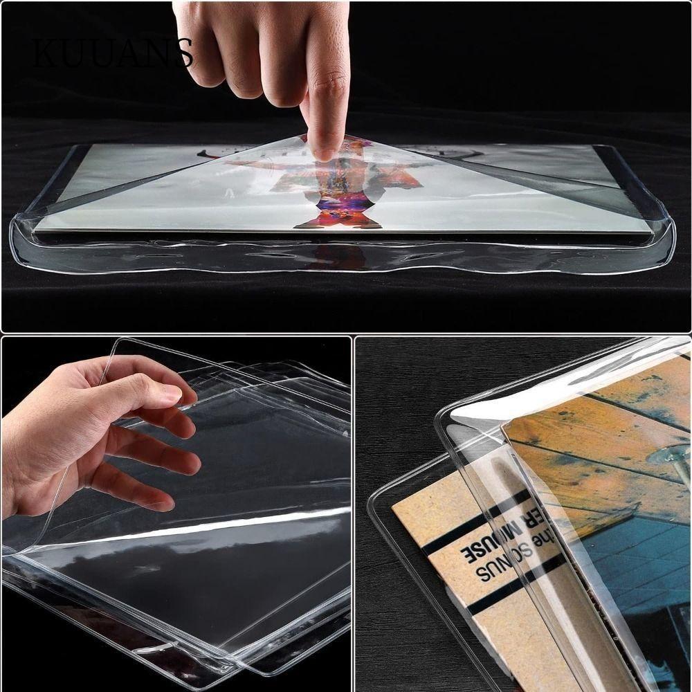 KUUANS LP ปกบันทึก, 7/10/12 นิ้วหนาไวนิล Records Sleeve, ที่มีประโยชน์ Resealable Record Protection 