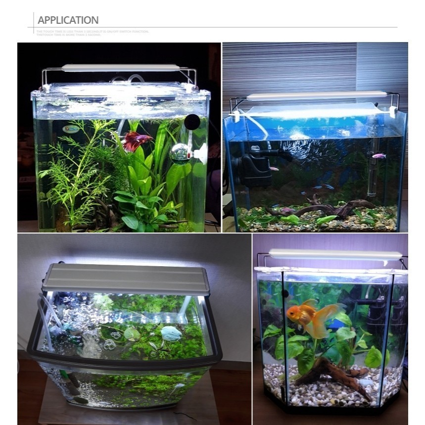 3สี ไฟตู้ปลา Led พืชน้ำ แสง  RGB ไฟตู้ปลาคุณภาพ โดดเด่นด้วยแสงสีน้ำเงินเรืองแสง กระตุ้นการเติบโตของพืชน้ำ - รูปที่ 4