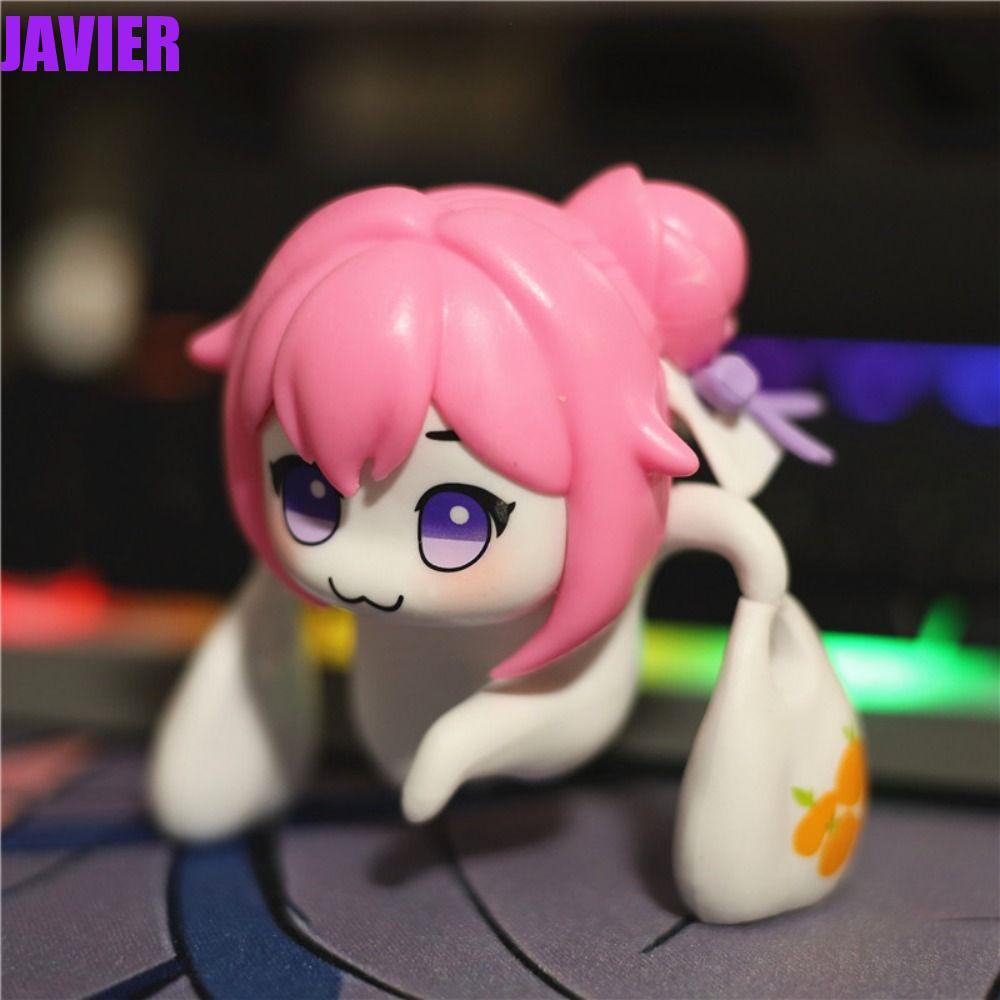 JAVIER Goddess Of Victory Figure, คอลเลกชันตกแต่งน่ารัก Nikke Doro ตุ๊กตา, Kawaii Miniatures Handmad