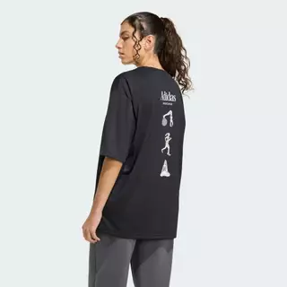 adidas Lifestyle SOFT SPORTS GRAPHIC T-SHIRT Women Black KG7755