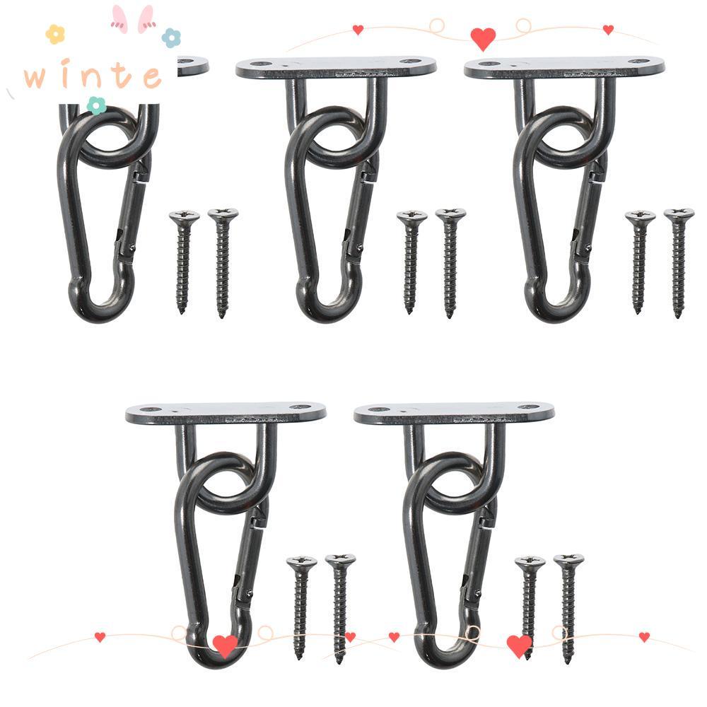 INTE 1/5 ชุด U Hooks Wall U เรือเพดานแขวน Mount Hook Snap Hook