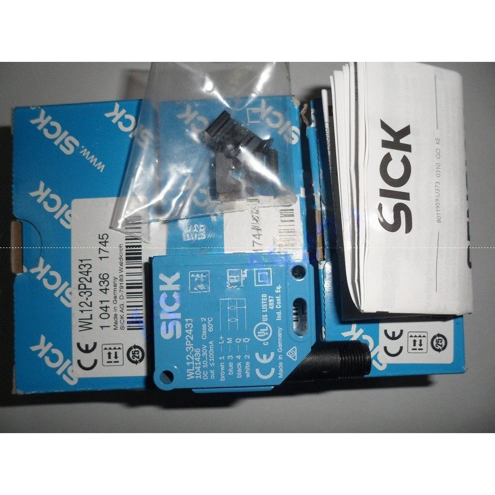 SICK WL12-3P2431 [ของแท้] SICK SICK Photoelectric Switch พร้อมสต็อกภาพทางกายภาพ WL12-2P430