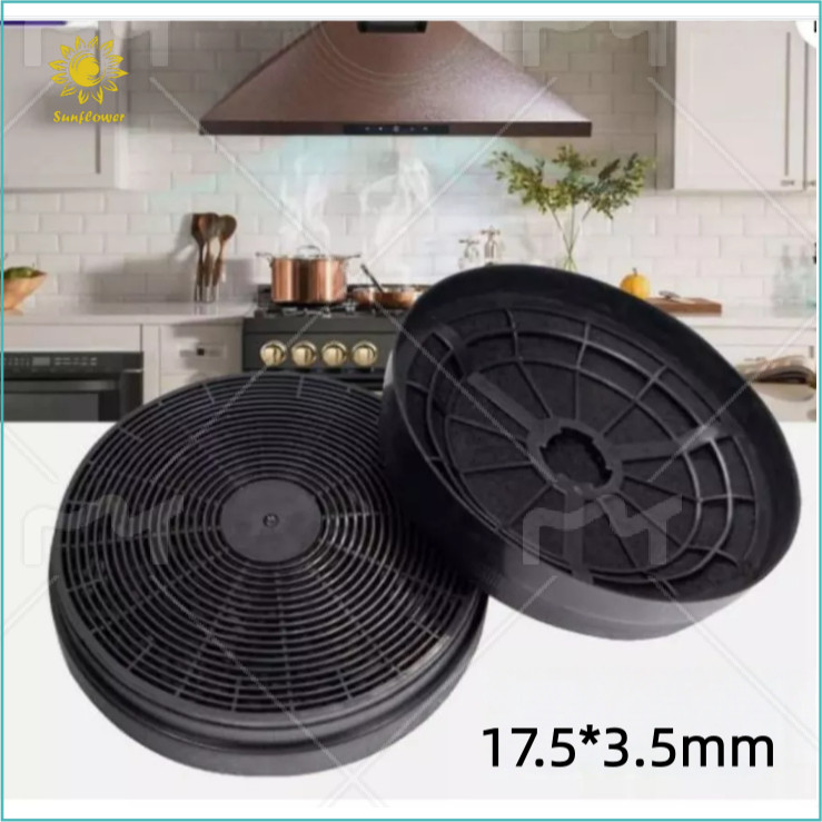 ส่งในไทยคาร์บอนกลมเครื่องดูดควันทรงกลมสีดำดูดซับกลิ่นอับชื้นสเปค17.5ซม